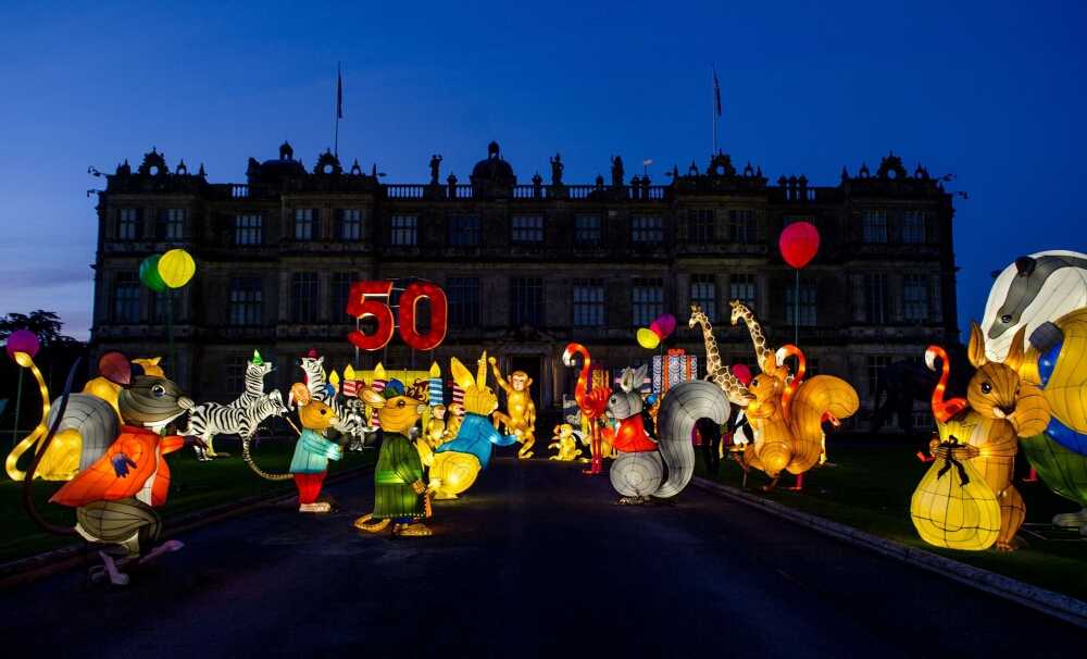 500年曆史英國朗利特莊園 連續6年合作  創造中國彩燈節品牌